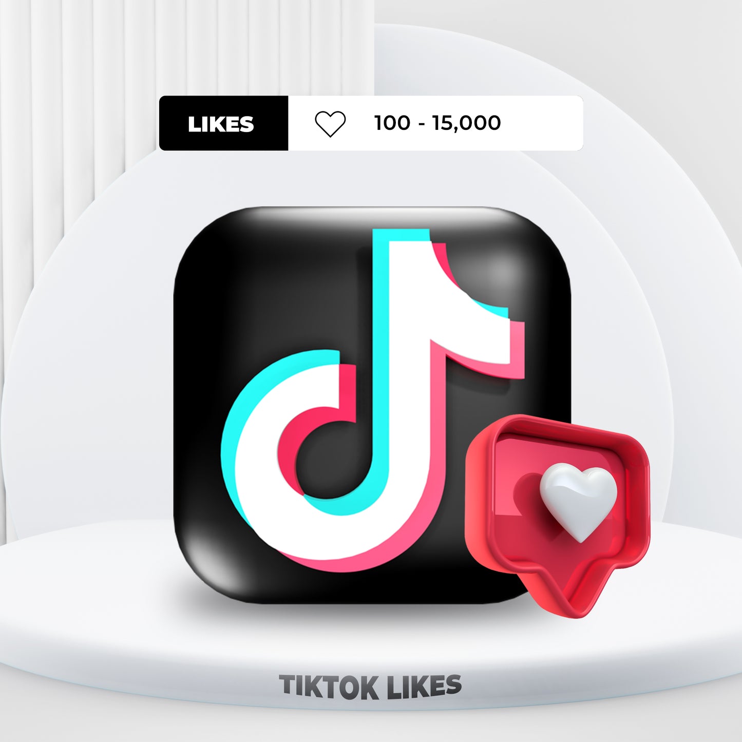 TikTok - Echte Likes
